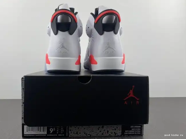 384664-123 White Jordan 6 Retro Infrared (2014) 0519